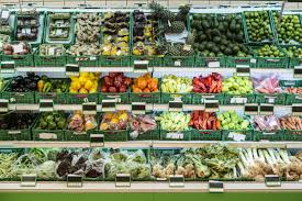 photo of supermarket produce