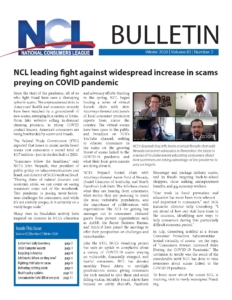 NCL's Winter 2020 Bulletin is a bi-annual publication that serves as a snapshot of the organizations work and focus during the period.