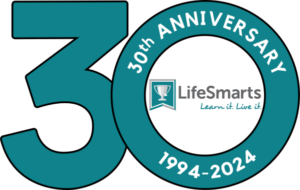 30th LifeSmarts Anniversary Logo 2023